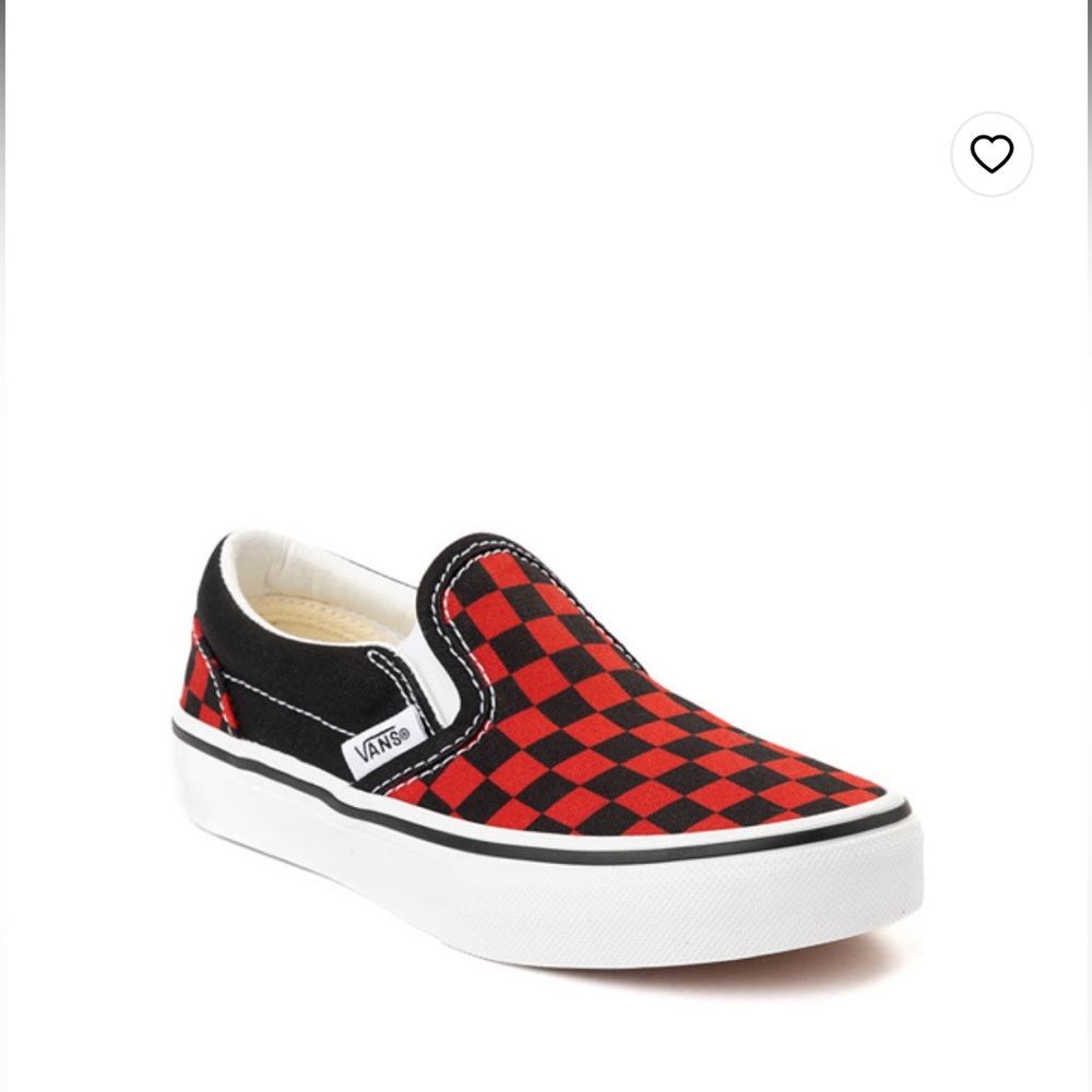 Kids Vans Classic Slip-On Checkerboard Shoe Size 13c